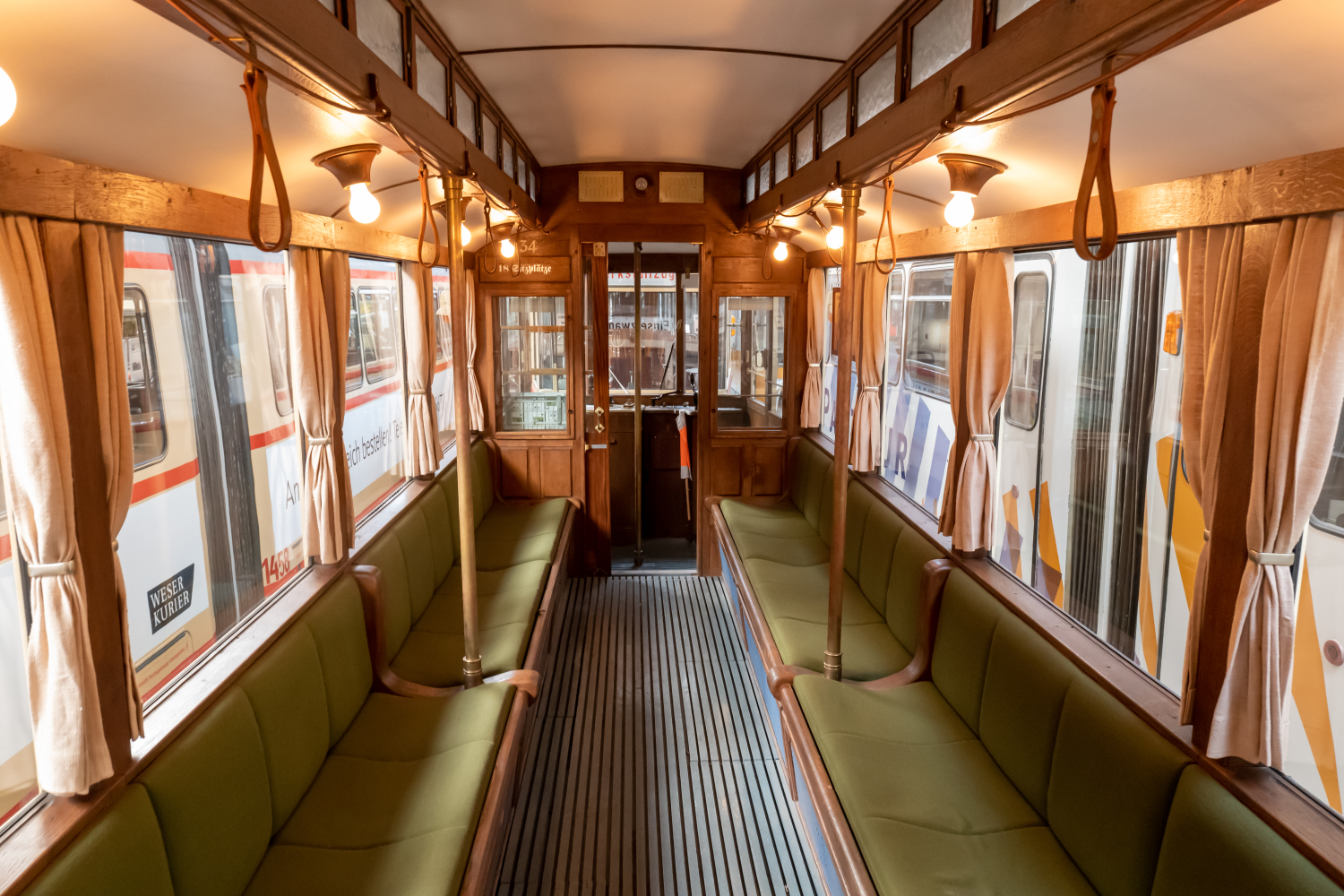 Triebwagen 134 - Innenraum